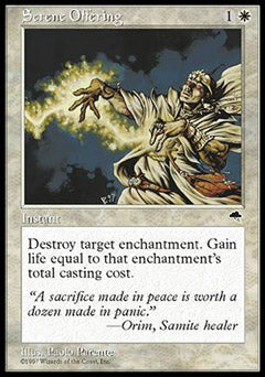 Serene Offering (Tempest) Medium Play