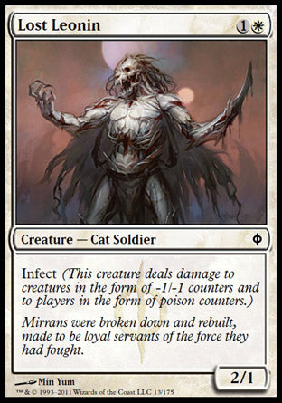 Lost Leonin (New Phyrexia) Medium Play