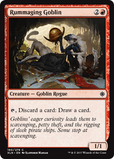 Rummaging Goblin (Ixalan) Light Play