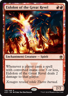Eidolon of the Great Revel (Masters 25) Medium Play