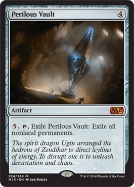 Perilous Vault (Magic 2015 Core Set) Medium Play