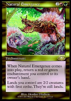 Natural Emergence (Planeshift) Medium Play