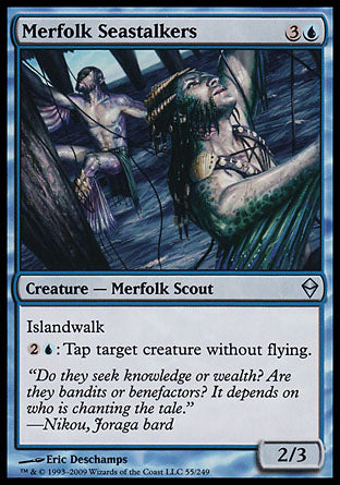 Merfolk Seastalkers (Zendikar) Heavy Play