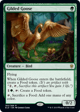 Gilded Goose (Throne of Eldraine) Near Mint