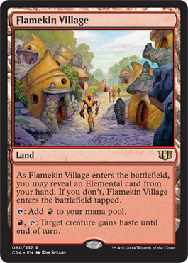 Flamekin Village (Commander 2014 Edition) Near Mint