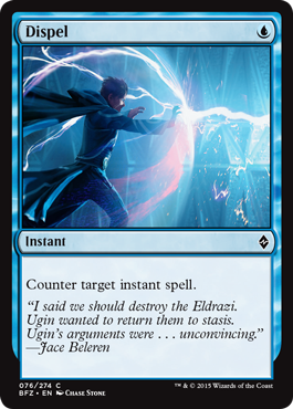 Dispel (Battle for Zendikar) Medium Play