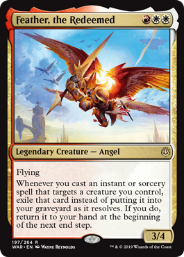 Feather, the Redeemed (War of the Spark) Medium Play Foil