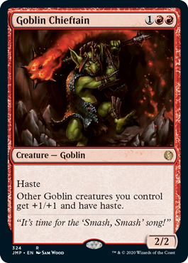 Goblin Chieftain (Jumpstart) Medium Play
