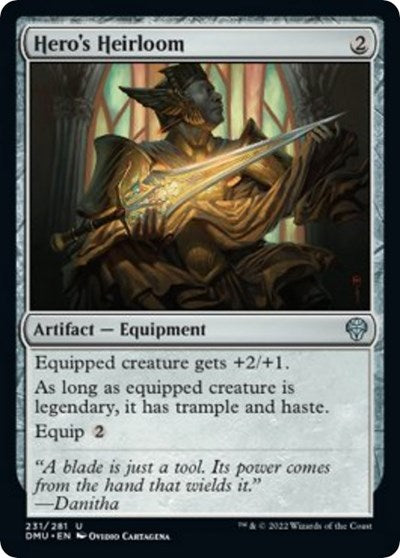 Hero's Heirloom (Dominaria United) Near Mint Foil