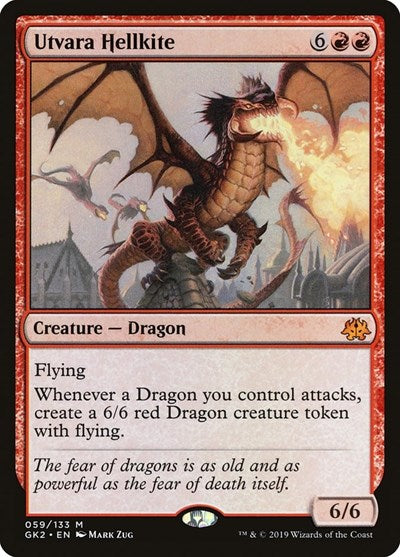 Utvara Hellkite (Ravnica Allegiance: Guild Kits) Near Mint