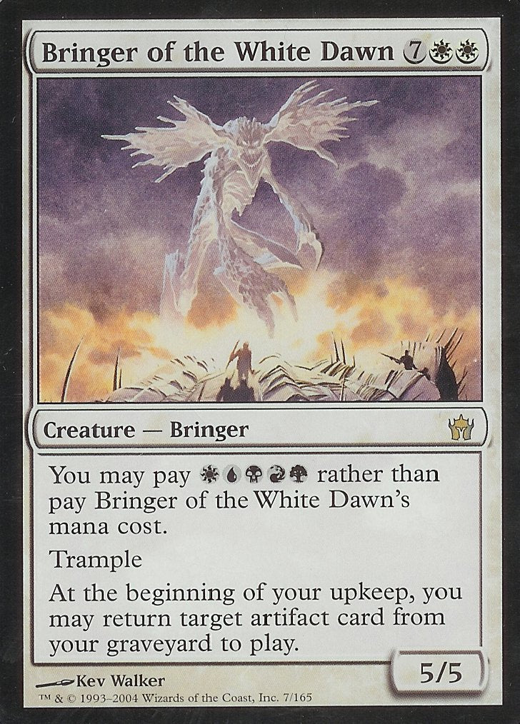 Bringer of the White Dawn (Fifth Dawn) Medium Play Foil