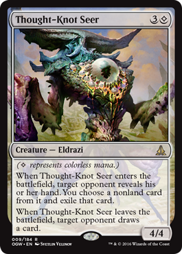 Thought-Knot Seer (Oath of the Gatewatch) Near Mint Foil