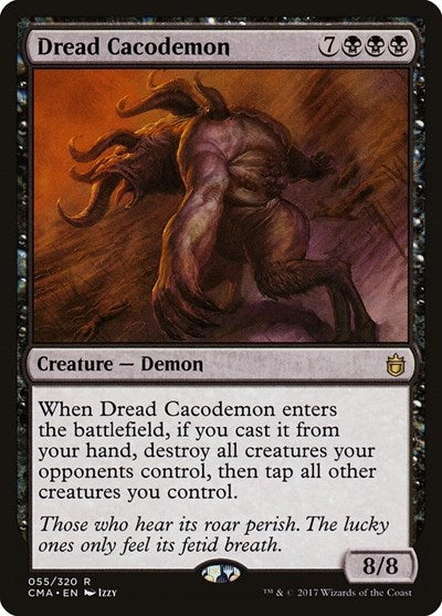 Dread Cacodemon (Commander Anthology) Light Play