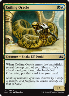 Coiling Oracle (Modern Masters 2017) Medium Play