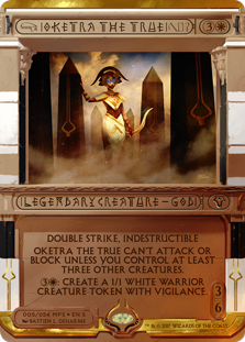 Oketra the True (Amonkhet Invocations) Medium Play Foil
