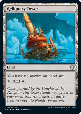 Reliquary Tower (Commander 2020 Ikoria) Near Mint