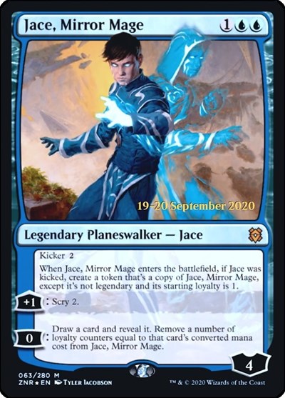Jace, Mirror Mage (Promos: Prerelease Cards) Near Mint Foil