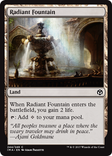 Radiant Fountain (Iconic Masters) Near Mint Foil