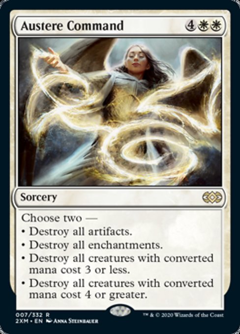 Austere Command (Double Masters) Near Mint
