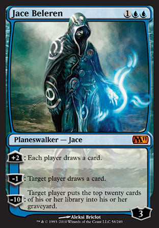 Jace Beleren (Magic 2011 Core Set) Light Play