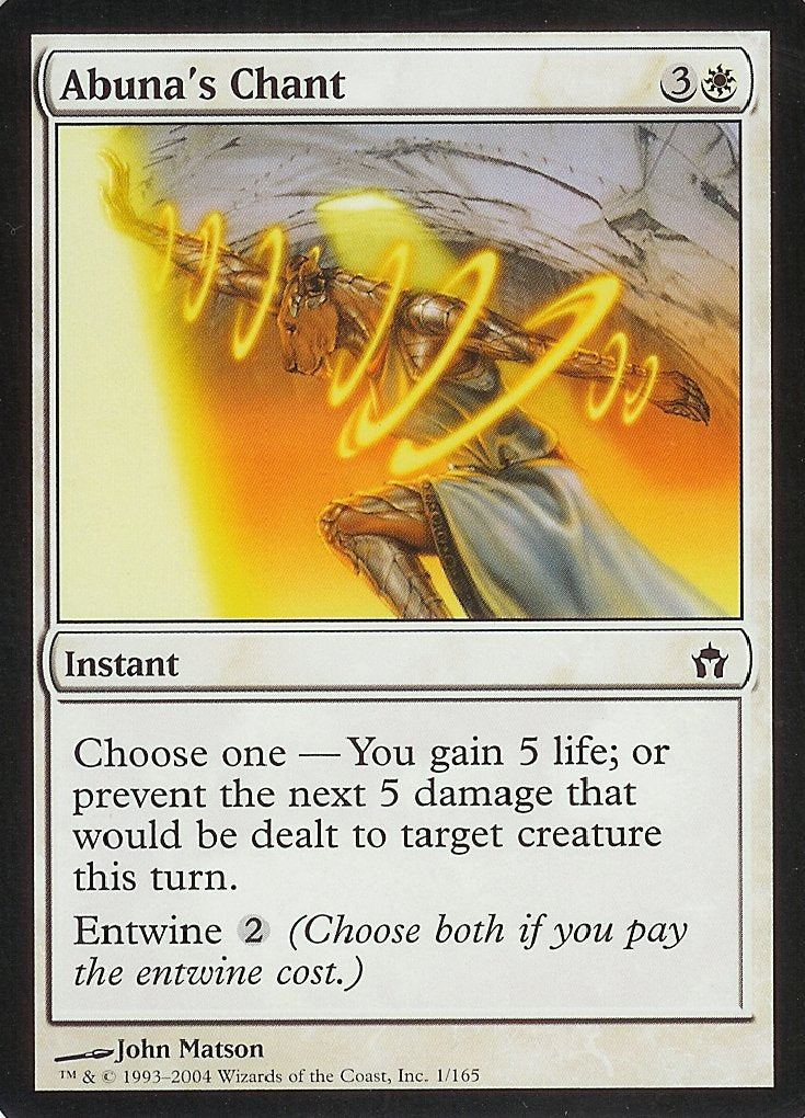Abuna's Chant (Fifth Dawn) Heavy Play