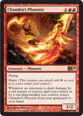 Chandra's Phoenix (Magic 2014 Core Set) Medium Play