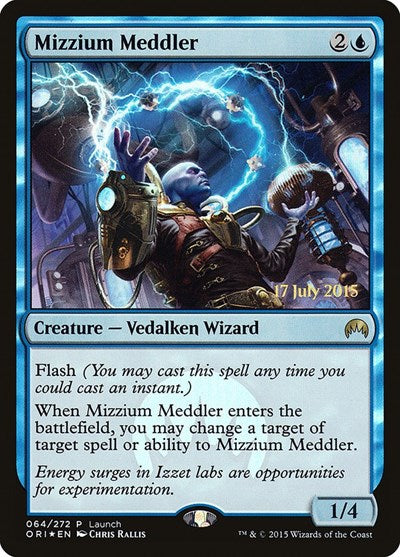 Mizzium Meddler (Promos: Launch Party and Release Event) Near Mint Foil