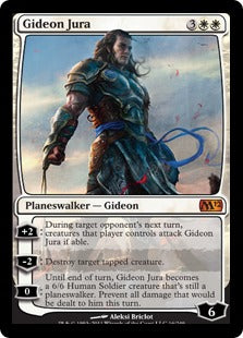 Gideon Jura (Magic 2012 Core Set) Near Mint Foil