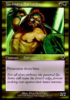 Yavimaya Barbarian (Invasion) Medium Play