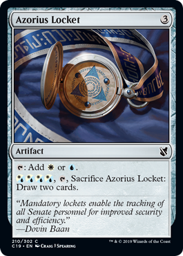 Azorius Locket (Commander 2019) Near Mint