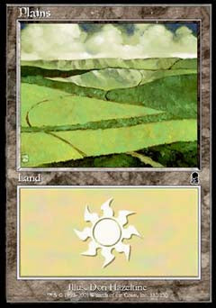 Plains (332) (Odyssey) Light Play Foil