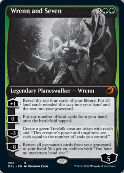 Wrenn and Seven (Innistrad: Double Feature) Near Mint