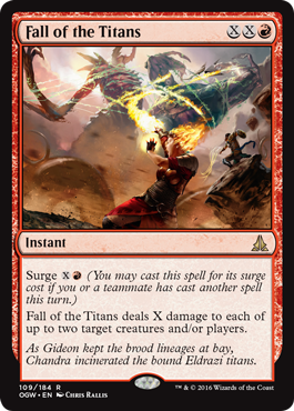 Fall of the Titans (Oath of the Gatewatch) Medium Play