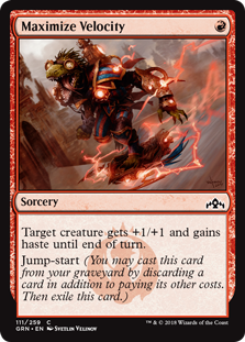 Maximize Velocity (Guilds of Ravnica) Near Mint
