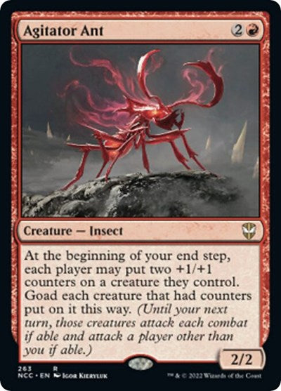 Agitator Ant (Commander: Streets of New Capenna) Near Mint