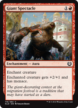Giant Spectacle (Kaladesh) Medium Play Foil