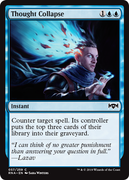 Thought Collapse (Ravnica Allegiance) Near Mint