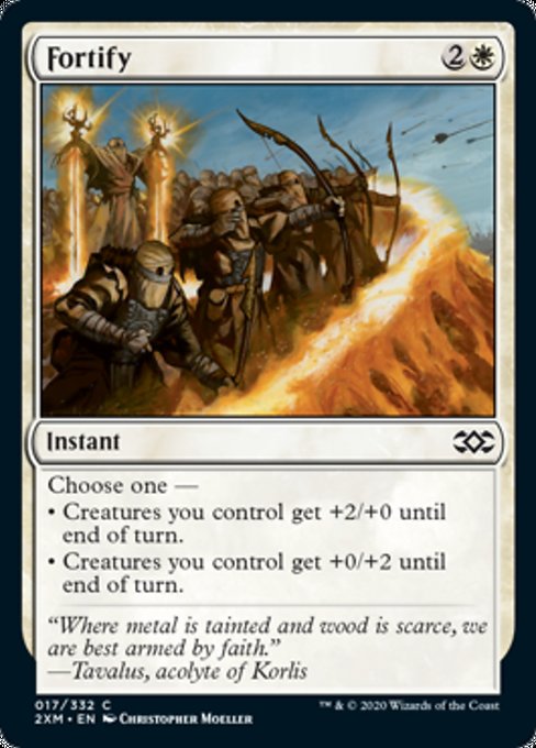 Fortify (Double Masters) Medium Play Foil
