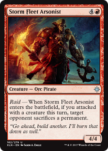 Storm Fleet Arsonist (Ixalan) Near Mint
