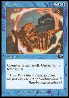 Rewind (Urza's Saga) Medium Play