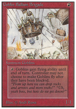 Goblin Balloon Brigade (Unlimited) Near Mint