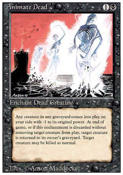 Animate Dead (Revised) Heavy Play