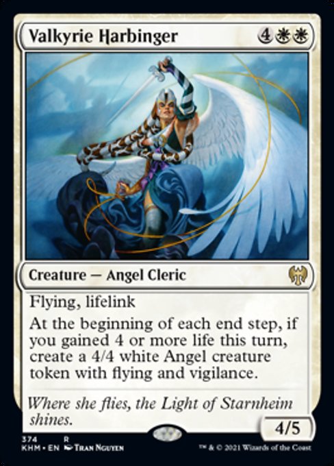 Valkyrie Harbinger (Kaldheim) Near Mint