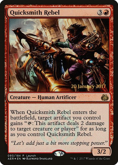 Quicksmith Rebel (Promos: Launch Party and Release Event) Near Mint Foil