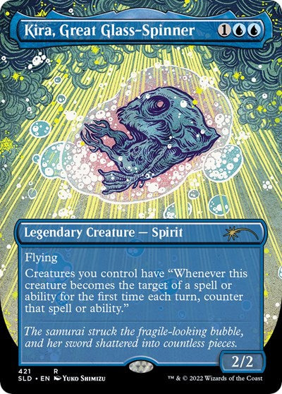 Kira, Great Glass-Spinner (Secret Lair) Near Mint