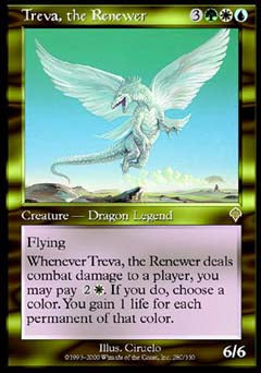Treva, the Renewer (Invasion) Near Mint