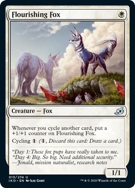 Flourishing Fox (Ikoria: Lair of Behemoths) Near Mint