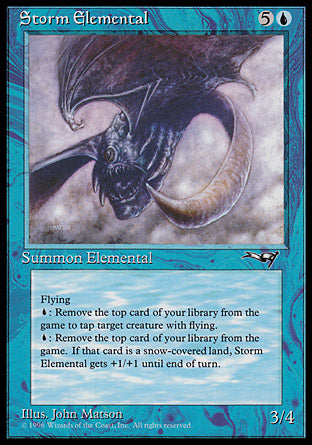 Storm Elemental (Alliances) Heavy Play