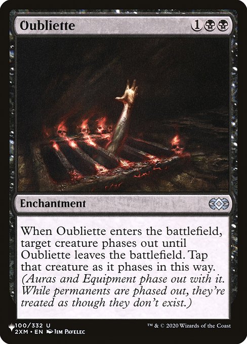 Oubliette (The List) Medium Play