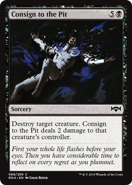 Consign to the Pit (Ravnica Allegiance) Near Mint